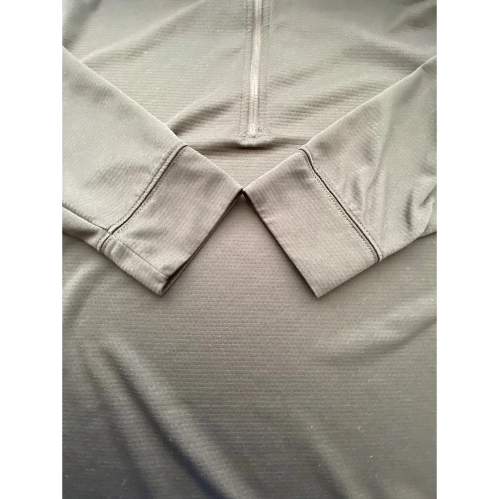 Nike Dri-FIT UV Victory 1/2 Zip Pullover Women's XL Black Long Sleeve Golf Top - Picture 4 of 10